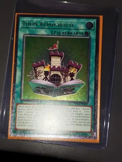 Yugioh! Toon Kingdom OP14-DE002 ULTIMATE RARE Near Mint German - Image 1