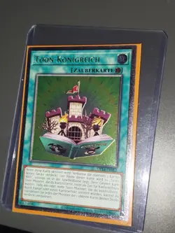 Yugioh! Toon Kingdom OP14-DE002 ULTIMATE RARE Near Mint German - Image 2