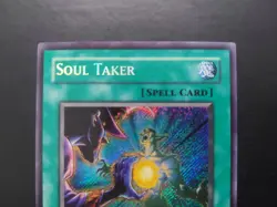 Yugioh - Soul Taker GLAS-EN092 Secret Rare 1st Edition - Image 2