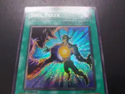 Yugioh - Soul Taker GLAS-EN092 Secret Rare 1st Edition - Image 5