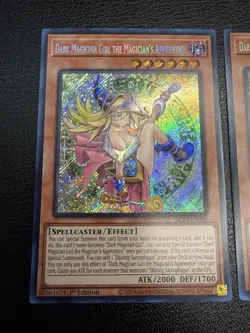 YUGIOH DARK MAGICIAN GIRL THE MAGICIAN'S APPRENTICE ALIN-EN004 SECRET PLAYSET - Image 2