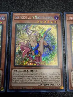 YUGIOH DARK MAGICIAN GIRL THE MAGICIAN'S APPRENTICE ALIN-EN004 SECRET PLAYSET - Image 3