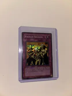 Yu-Gi-Oh! Backup Soldier PSV-028 Super Rare Holo Bleed Error Misprint VLP - Image 3
