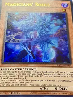 3x Magicians' Souls | RA02-EN014 | Ultra Rares | NM | 1st Edition | YuGiOh! - Image 2