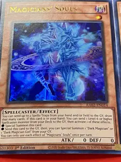 3x Magicians' Souls | RA02-EN014 | Ultra Rares | NM | 1st Edition | YuGiOh! - Image 5