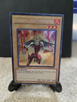 Elemental Hero Burstinatrix Secret Rare 1st Ed. Very Lightly Played LCGX-EN004 - Image 1