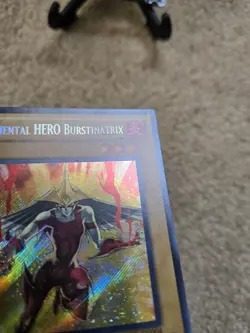 Elemental Hero Burstinatrix Secret Rare 1st Ed. Very Lightly Played LCGX-EN004 - Image 3