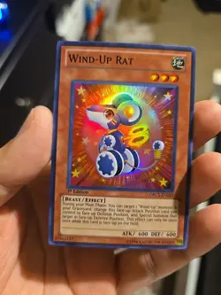 Yugioh! Wind-Up Rat - ORCS-EN023 - Super Rare - 1st Edition VLP - Image 1