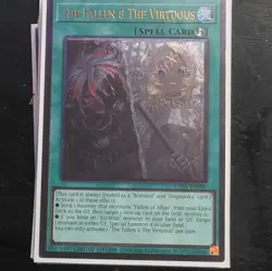 Konami Yu-Gi-Oh! The Fallen & the Virtuous Ultra Rare Foil LE UP01-EN006 - Image 2