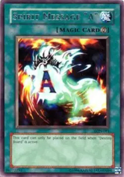 Spirit Message "A" - LON-091 - Rare - Unlimited Edition Lightly Played, English - Image 1