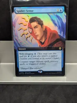 Spider-Sense BUY A BOX FOIL X1 NM Marvel's Spider Man MTG - Image 1