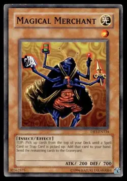 Magical Merchant DRI-EN134 Common LP Yu-Gi-Oh - Image 1