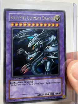 Blue-Eyes Ultimate Dragon JMP-EN005 NM Ultra Rare Limited Edition Yu-Gi-Oh! TCG - Image 2