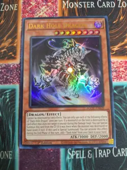 Yu-Gi-Oh! Dark Hole Dragon AGOV-EN020 Ultra Rare 1st Edition Near Mint b2/ - Image 1