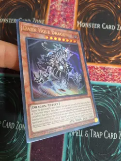 Yu-Gi-Oh! Dark Hole Dragon AGOV-EN020 Ultra Rare 1st Edition Near Mint b2/ - Image 2