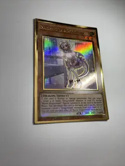 Yugioh Nurse Dragonmaid Gold Rare MAGO-EN020 1st Ed ~ IN HAND - Image 3