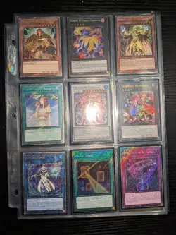 Yugioh Holo foil Card Binder Collection Holos Binder ccg tcg Yu-Gi-Oh cards - Image 1