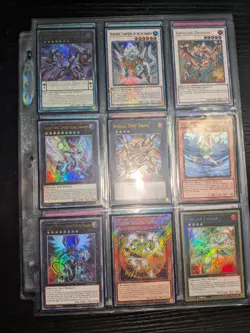 Yugioh Holo foil Card Binder Collection Holos Binder ccg tcg Yu-Gi-Oh cards - Image 2