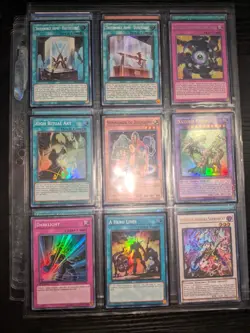 Yugioh Holo foil Card Binder Collection Holos Binder ccg tcg Yu-Gi-Oh cards - Image 3