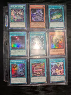 Yugioh Holo foil Card Binder Collection Holos Binder ccg tcg Yu-Gi-Oh cards - Image 4