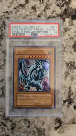 Blue-Eyes White Dragon LOB-001 The Legend of Blue Eyes White Dragon Unlimited - Image 1