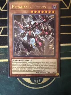 Hecahands Godos 1st Edition Rare PHRE-EN003 Yu-Gi-Oh! - Image 1