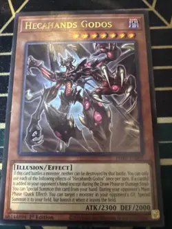 Hecahands Godos 1st Edition Rare PHRE-EN003 Yu-Gi-Oh! - Image 2
