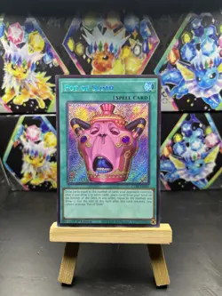 Yu-Gi-Oh! TCG Chaos Origins Pot Of Sloth Secret Rare CORI-EN061 Near Mint - Image 1