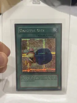 Yu-Gi-Oh! Graceful Dice EDS-002 & Skull Dice EDS-003 Secret Rare Set LP/MP Vintg - Image 5