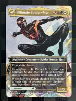 MDFC Ultimate Spider-Man/Miles Morales Extended Art MTG Marvel Spider-Man - Image 1