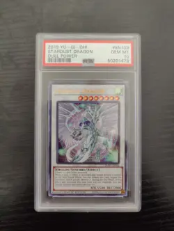 2019 PSA 10 Gem Mint Yu-Gi-Oh Stardust Dragon Duel Power DUPO-EN103 Ultra Rare - Image 1