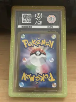ACE 10 Alakazam EX 203/165 SAR Pokemon Card 151 Japanese GEM MINT - Image 2