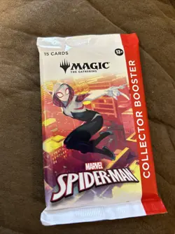 IN HAND Magic The Gathering Marvel's Spider Man Collector Booster Pack New MTG - Image 1