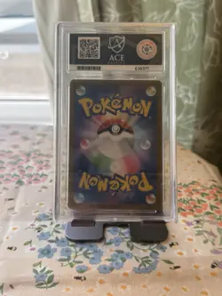 ACE 10 Alakazam EX 203/165 SAR Pokemon Card 151 Japanese GEM MINT - Image 2