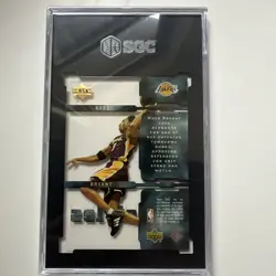 2000-01 Upper Deck Slam #AS8 Kobe Bryant Air Styles Graded SGC 8 NM-MT+ Lakers. - Image 4