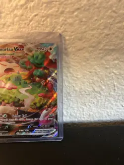 Pokemon Snorlax VMAX 142/202 Ultra Rare Full Art Holo Sword & Shield - Image 2