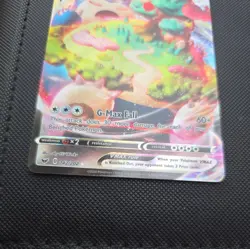 Pokemon Snorlax VMAX 142/202 Sword & Shield Ultra Rare Full Art Holo - Image 2