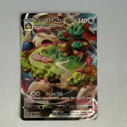 Pokemon Snorlax VMAX 142/202 Sword & Shield Ultra Rare Full Art Holo - Image 1
