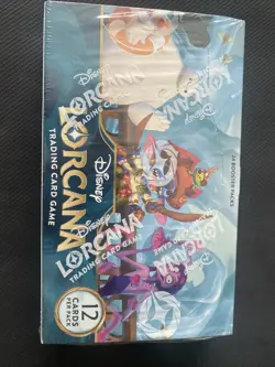 Disney Lorcana Azurite Sea Booster Box - Sealed - English - New - Image 1