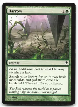 MTG Harrow C Zendikar 165 MP - Image 1