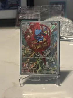 Pokemon TCG Mega Evolution ETB Promo Card Riolu MEP010 Sealed Near Mint - Image 1