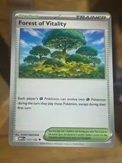 Forest of Vitality 117/132 Mega Evolution Pokemon Card - Image 1