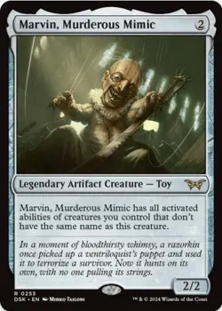 1 x Marvin, Murderous Mimic - Duskmourn - LP - MTG - Image 1