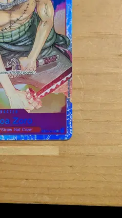 Roronoa Zoro ST01-013 SR One Piece TCG English Card Starter Deck 1 Holo Foil Red - Image 5