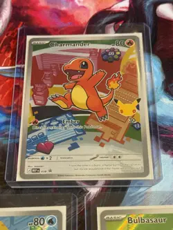 Pokemon TCG Holo 3-Cards: Charmander 038 Squirtle 039 Bulbasaur 037 - Image 2