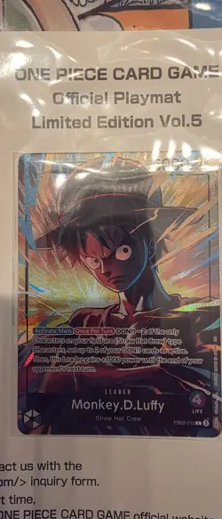 One Piece Card Game Official Playmat Limited Edition Vol.5 ENGLISH - Image 2
