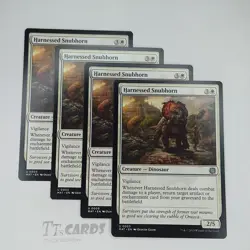 Harnessed Snubhorn x4 Playset 4x MTG March of The Machine Aftermath MAT - Image 1