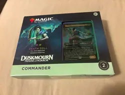 Wizards of the Coast MTG Commander Duskmourn Death Toll Deck 100 Cards Foil - Image 1