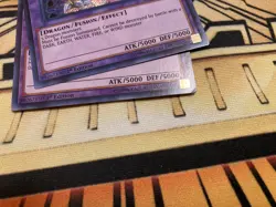 Five-Headed Dragon BLHR-EN000 1st Secret Rare LP Yugioh Card - Image 3