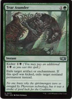 Tear Asunder U Commander: Tarkir: Dragonstorm 273 NM Normal MTG - Image 1